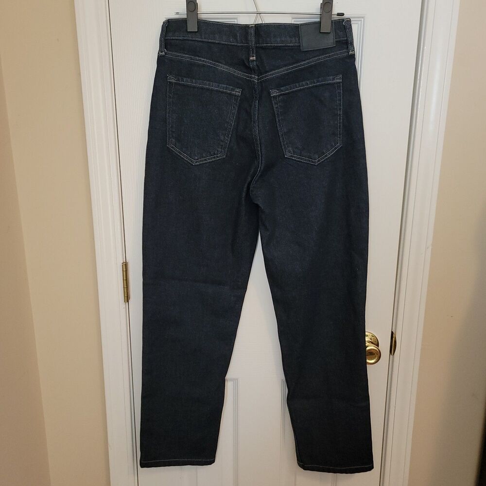BR The Straight Jean Dark Wash Size 28 L - Picture 3 of 5